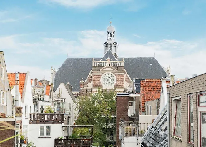 アパート Charming With Roof Terrace アムステルダム